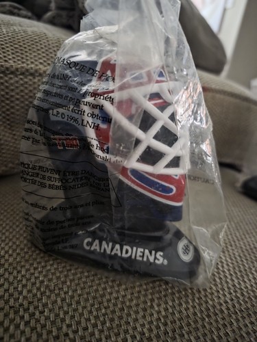1996 nhl goalie mini - mini, mask