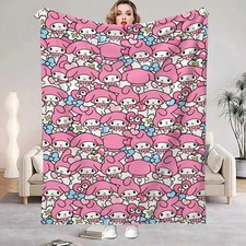Kawaii Plüschdecke Sofa Bett Kinderzimmer Winter Flauschig Weich Dekoration