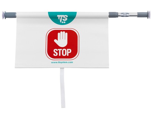 Tts hänge warnschild stop - tts, hänge-warnschild