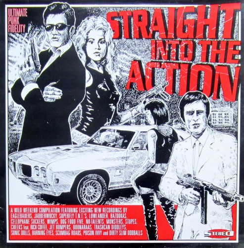 Straight into the - straight,