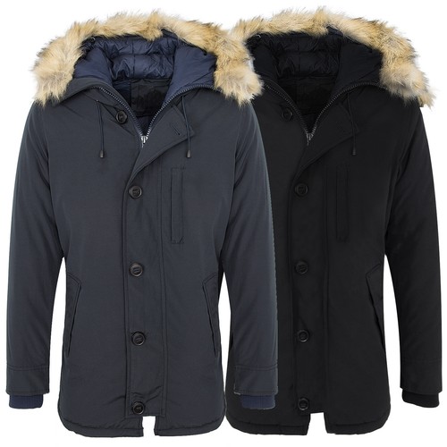 Herren winterjacke mantel warm