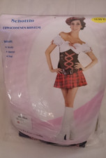 Damen Schottin-Kostüm