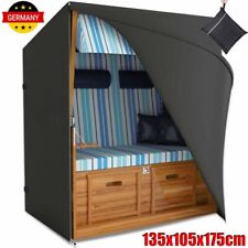 Strandkorb Schutzhülle Wetterfest 420D Oxford Strandkorbhülle XXL Abdeckhaube