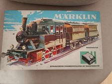 Märklin 2953 Dampflok und 2 Personenwagen SPUR H0 Made in West Germany 
