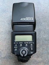 Canon Speedlite 430EX II Blitzgerät / Aufsteckblitz/ für Canon EOS