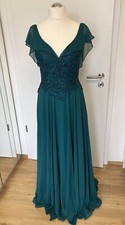 Abendkleid,Ballkleid-Petrol-Lu