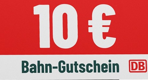 Deutsche bahn - 10€,