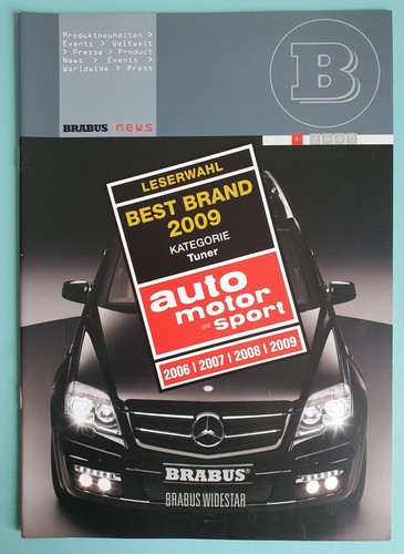 Brabus prospekt - prospekt, news