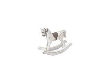 Dekofigur Pferd - wie Schaukelpferd - Weihnachten