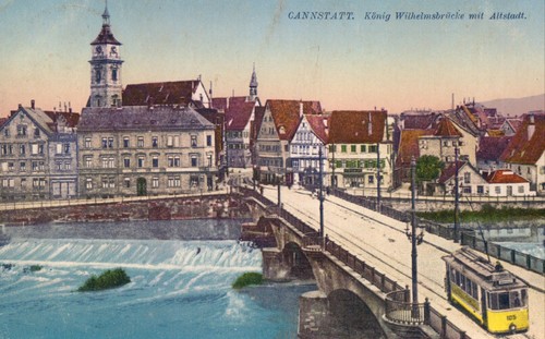 Cannstatt stuttgart könig - ak,