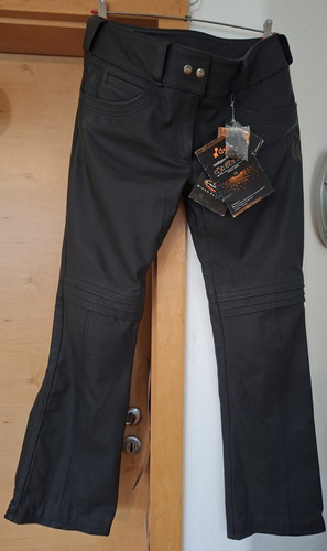 Motorradlederhose/Rindleder