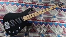 E-Bass Gitarre Schecter 004 Bass Black Diamond Serie selten mit Gigbag