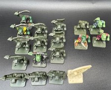 HeroQuest Konvolut Ersatzteile Orks Skelett MB Citadel