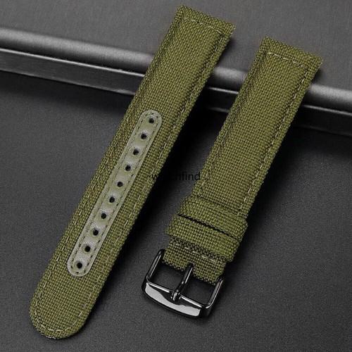 Nylon leder armband - leder,