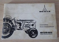 Deutz Fahr Schlepper D5005 Ersatzteilkatalog