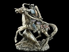 Japanischer Samurai auf Pferd