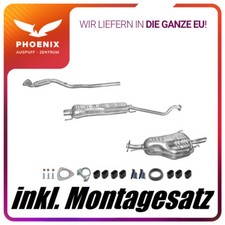 für Opel Astra G 1.6 2000-2003 Fließheck Auspuffanlage Auspuff Mit E-Prüfzeichen