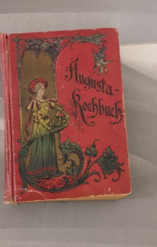 Antikes kochbuch augusta - kochbuch,