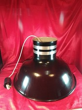 Alte Große Schirmleuchte Deckenlampe Metall Schweden Hinken Sundstedt Lampe(5241