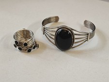 🖤VINTAGE Silber Set