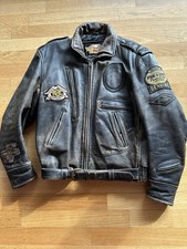 Harley Davidson Bikerjacke braun Gr. XL