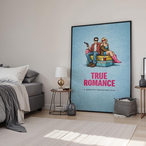 True romance retro art minimal - romance,