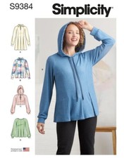 Simplicity Schnitt Nr 9384.U5 Sweatshirt Gr. 42 - 50