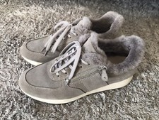 Sneakers Winterschuhe Beige Walbusch mit Fell 38
