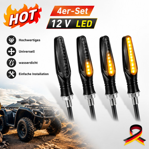 Motorrad blinker 4stk - motorrad, leds