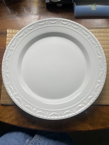 Kpm kurland weiß platte rund - platte,