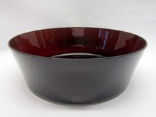 Glas-Schale Picasso rot Christine Kröncke INTERIOR DESIGN Obstschale 32cm 3kg