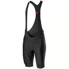 Castelli kurze Trägerhose Entrata schwarz Fahrradhose für mittellange Fahrten/ L