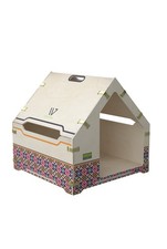 Hundehaus bunt 47x46x47 - cm, –