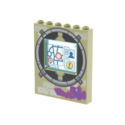 1xlego wand panele 1x6x6 oliv - panele,
