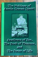 Austin Osman Spare - The writings of * Anathema of Zos + 2 * RARE !
