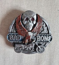 Biker Gürtelschnalle Skull
