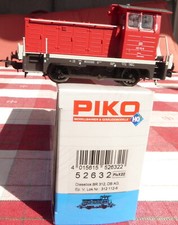 Piko 52632 H0 Diesellok BR 312 orientrot Briefkasten DBAG Epoche 5/6 DSS LED neu