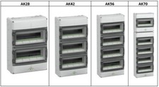 Spelsberg AK 28 bis 70 Kleinverteiler Air IP65 2 bis 5-reihig 28 bis 70TE
