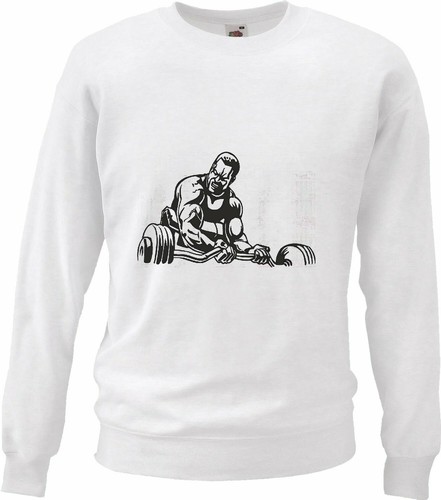 Sweatshirt bodybuilder mit - bodybuilder,
