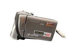 Camcorder Aiptek FULLHD Silber Gebraucht Händler Guter Zustand Vintage