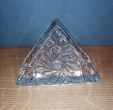 Serviettenhalter aus Kristall Glas