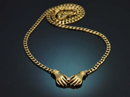 Seltene statement kette mit - seltene,