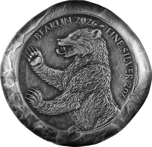 Unze silber bearlin - 2,