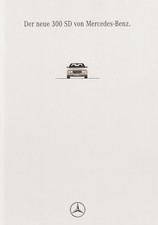 Mercedes klasse w140 - s-klasse, sd