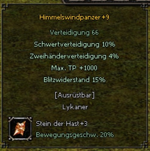 Metin lykaner rüstung - lykaner, +9