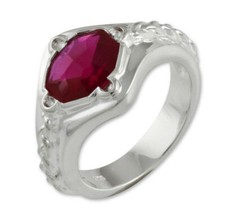 Lord Of The Rings Narya Gandalf´S Ring Sterling Silber Polished