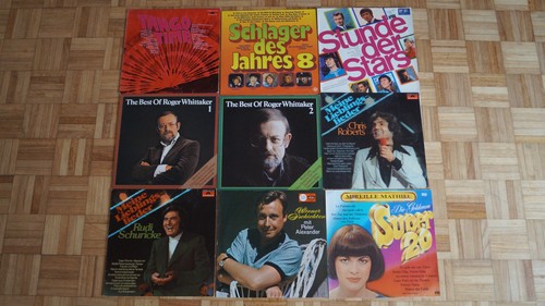 30x vinyl schallplatte - lp,