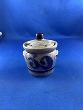 Zuckerdose Senfdose Honig Marmelade Keramik Sehr Gut Erhalten