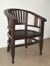 Armlehnenstuhl Teakholz