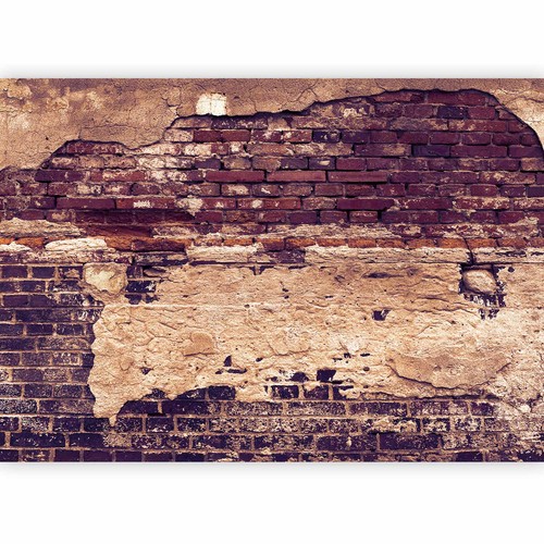 Ziegeloptik mauer steinwand - mauer,